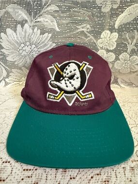 Vintage Mighty Ducks Anaheim Snapback Hat
